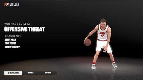 Best Stephen Curry build NBA 2k23 current gen