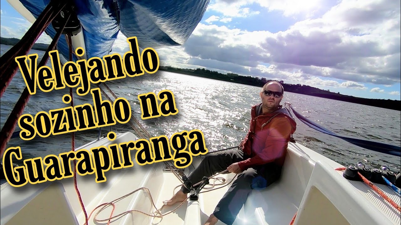 VELEJANDO SOLO COM O FLASH 170 | Velejador Paulistano