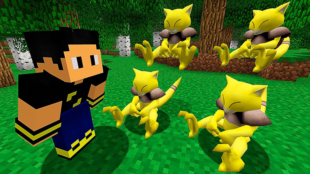 Primeiro Lendário da Série no Minecraft Pixelmon PokeSquad 