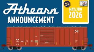 Athearn MAY/JUN 2026 New Announcement: Athearn N 50ft FMC 5347 Box Car