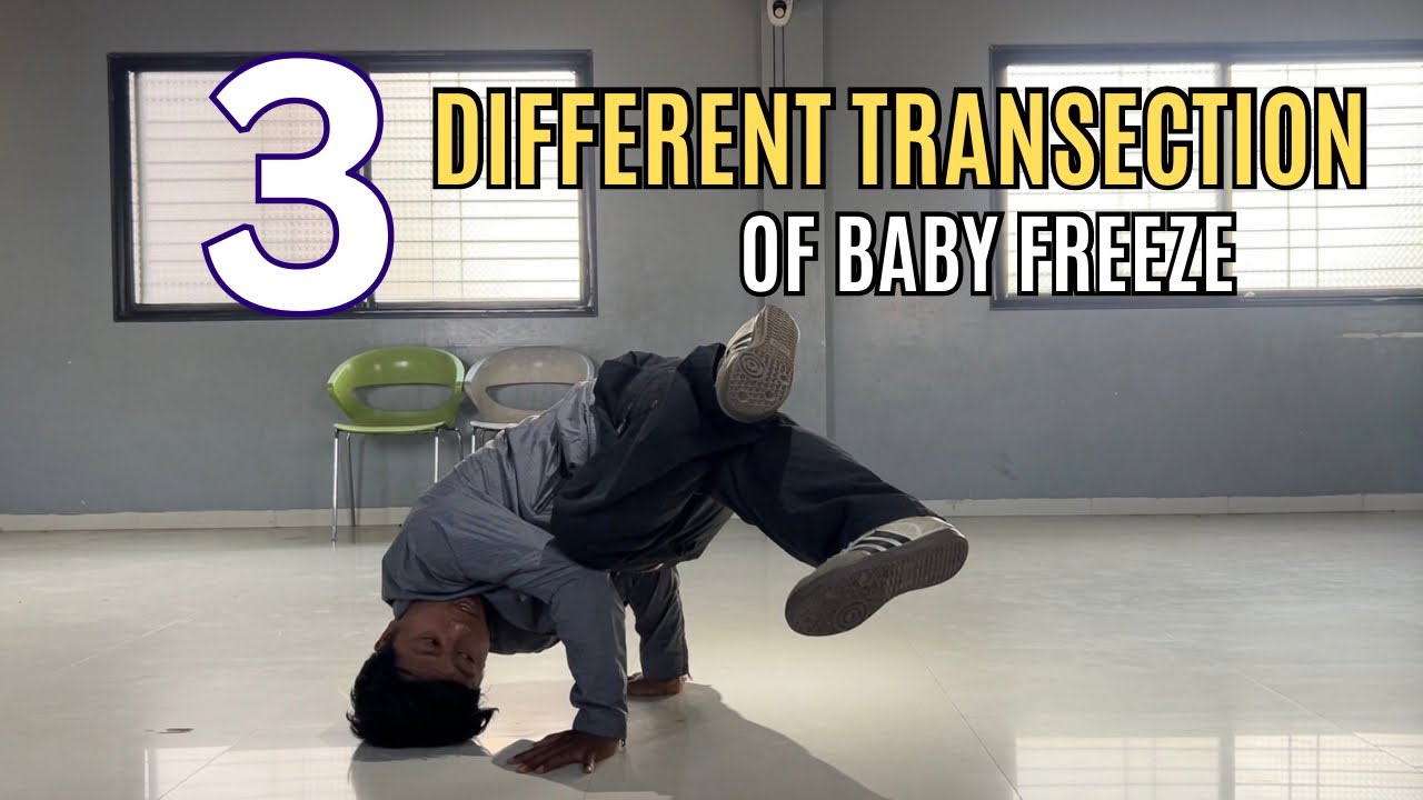 3 different transition To baby freeze by Bimal Rana | Bboy tutorial