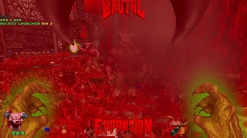 Brutal Doom v21.14.0 | Deus Vult II Map23 | Online Co-op