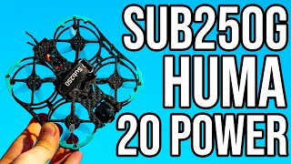 The Advantages of a Carbon Fiber Cinewhoop! SUB250G Huma20 Review