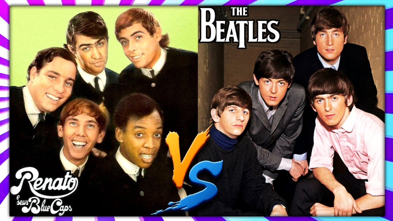 RENATO E SEUS BLUE CAPS X THE BEATLES - Comparando Versões