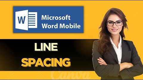 How To SIMPLY Change Line Spacing In MS Word On Mobile Phone - Full Guide