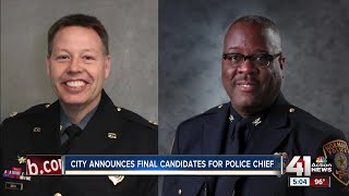 Two named finalists for KCPD police chief