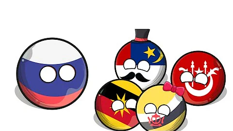 (Part 2)Russia Confused With Malaysia's States.(Russia vs Malaysia's States)[CountryBalls]