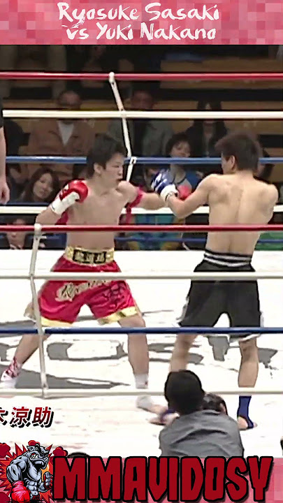 Knockdowns Krush 6 - Ryosuke Sasaki vs Yuki Nakano #KRUSH #knocked #knockdowns 