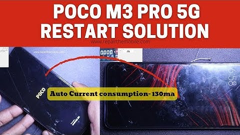 Poco M3 Pro 5G Restart Solution