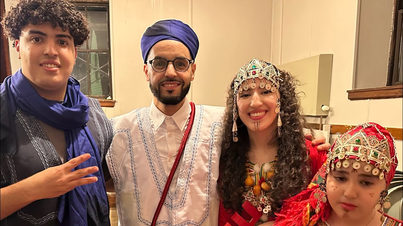 #أجواء الاحتفال برأس السنة #الأمازيغية 2973 في آمريكا (ايض ايناير)مع الفنان Hamid amtdi#