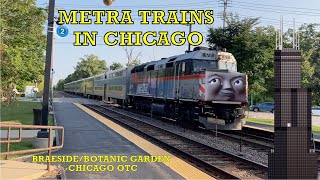 T1E2H3's Train Travels: Metra in Chicago (Braeside-Chicago OTC) (Plus Bonus)
