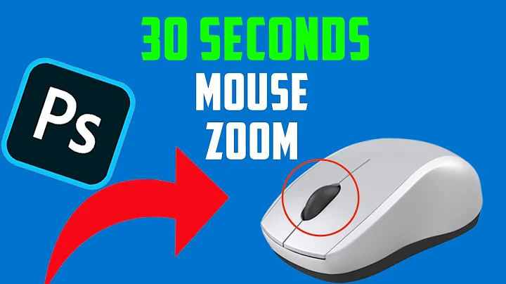 Photoshop How to Zoom In and Out with Mouse Scroll Wheel