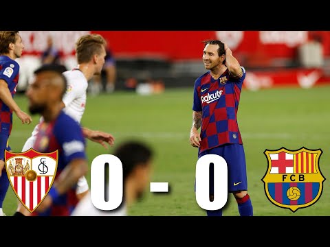 Sevilla vs Barcelona [0-0], La Liga 2020 - MATCH REVIEW