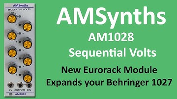 AM1028 Sequential Volts - Expand your Behringer 1027 Sequencer