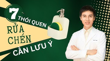 7 Thói Quen Rửa Chén 