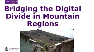 Bridging the Digital Divide in Mountain Regions