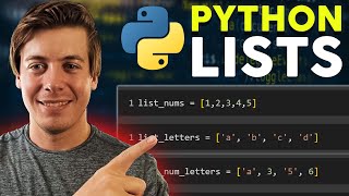 Master Python Lists in Just 30 Minutes! Beginner's Guide