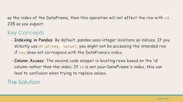 Resolving the Replace Operation Not Working Issue in Pandas DataFrame