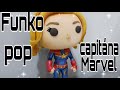 DYI Funko pop Capitana Marvel | porcelana fría | pasta flexible | Ideas Fáciles