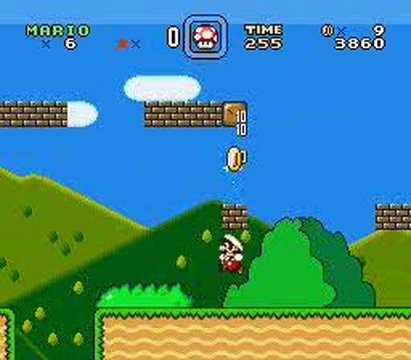 Custom Mario World Graphics test
