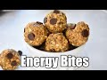 Healthy No-Bake Peanut Butter Energy Bites/ 5 ingredients only