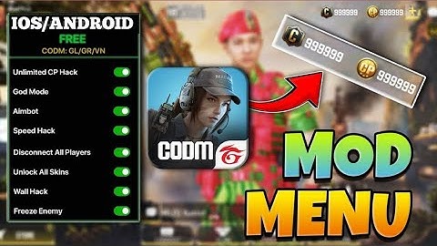 NEW UPDATE | Call of Duty Mobile MOD MENU 1.0.52 1.6.52 | 1.8.52 |1.7.52 NO BAN VIP MOD IOS GLOBAL