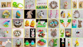 35 Easy Easter Decoration ideas made from Different waste materials | DIY Easy Easter craft idea49