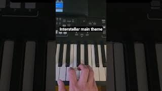 🎹 Interstellar main theme. What should I play next? 🎹 #howto #piano #interstellar #shortvideo