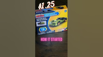 #dollartree pull back car building set #fail #shorts