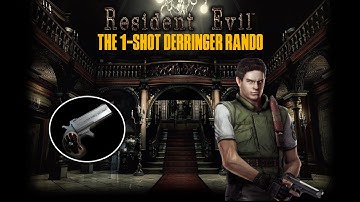 Resident Evil UHD Remaster || Chris Redfield | The 1-Shot Derringer Door & Item Randomizer