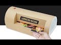 How to make laminating machine from cardboard diy laminator