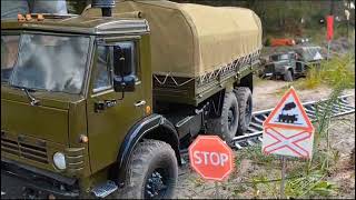 Kraz 255, Kamaz, Gaz 66 Cross rc, Mercedes Unimog 1/10 rc, Zil 131rc.