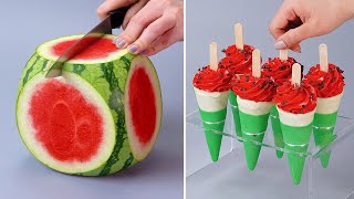 So Tasty Delicious WATERMELON Cake Recipes | Amazing Cake, Dessert, Ice Cream You'll Love