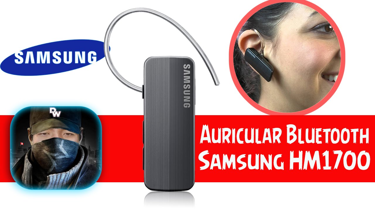Enfermedad infecciosa Arado Zumbido Samsung HM1700 Bluetooth Headset Unboxing [En Español] - YouTube