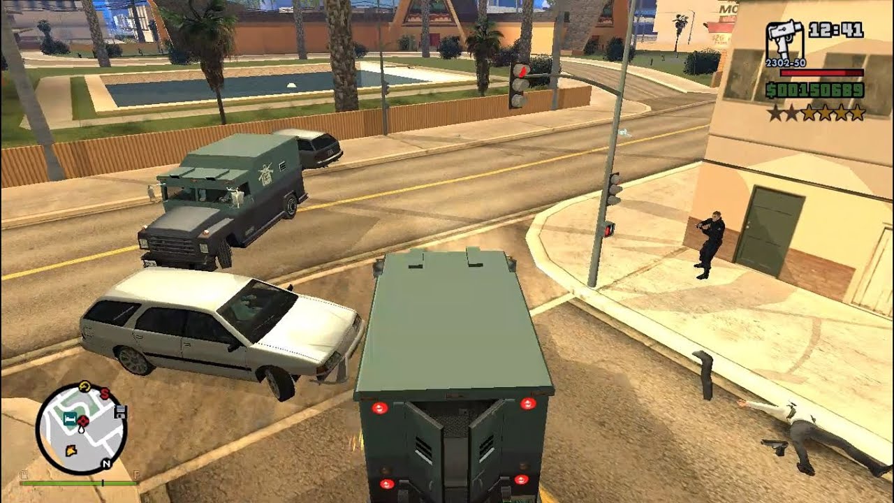 LVPD : How Many Cops Can Spawn ? _ GTA  San Andreas