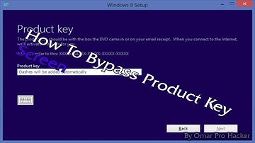 How to SKIP Windows 8 Product Key Screen in Installation !!!