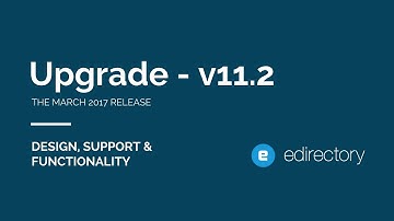 eDirectory.com v11.2 - Upgrade