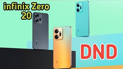 Do Not Disturb On In Infinix Zero 20, Do Not Disturb Setting In Infinix Zero 20,