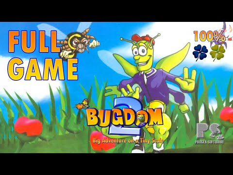 Bugdom 2 (PC) - Full Game 1080p60 HD Walkthrough (100%) - No Commentary