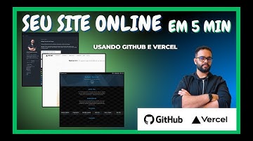 Seu Site Online em 5 minutos usando Vercel e Github