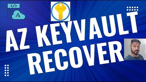 az keyvault recover