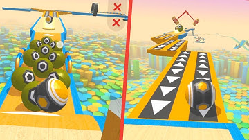 Action Balls - All Levels 58-59, SpeedRun Gameplay, Android IOS, Amaizing Ball Game