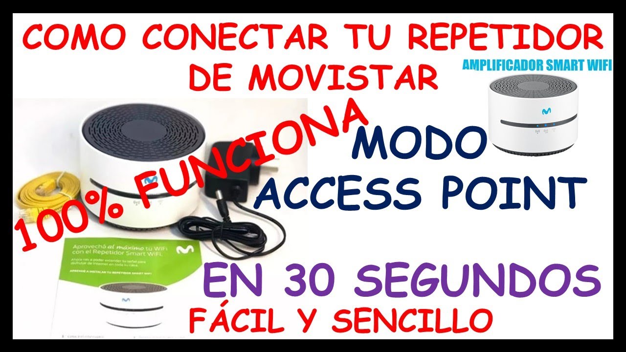 Repetidor Smart WiFi Movistar