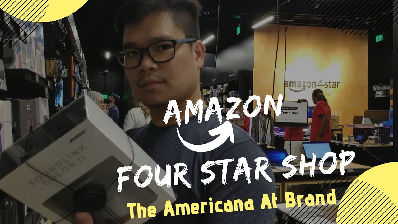 INSIDE AMAZON'S NEW 4 STAR STORE The Americana at Brand Glendale
