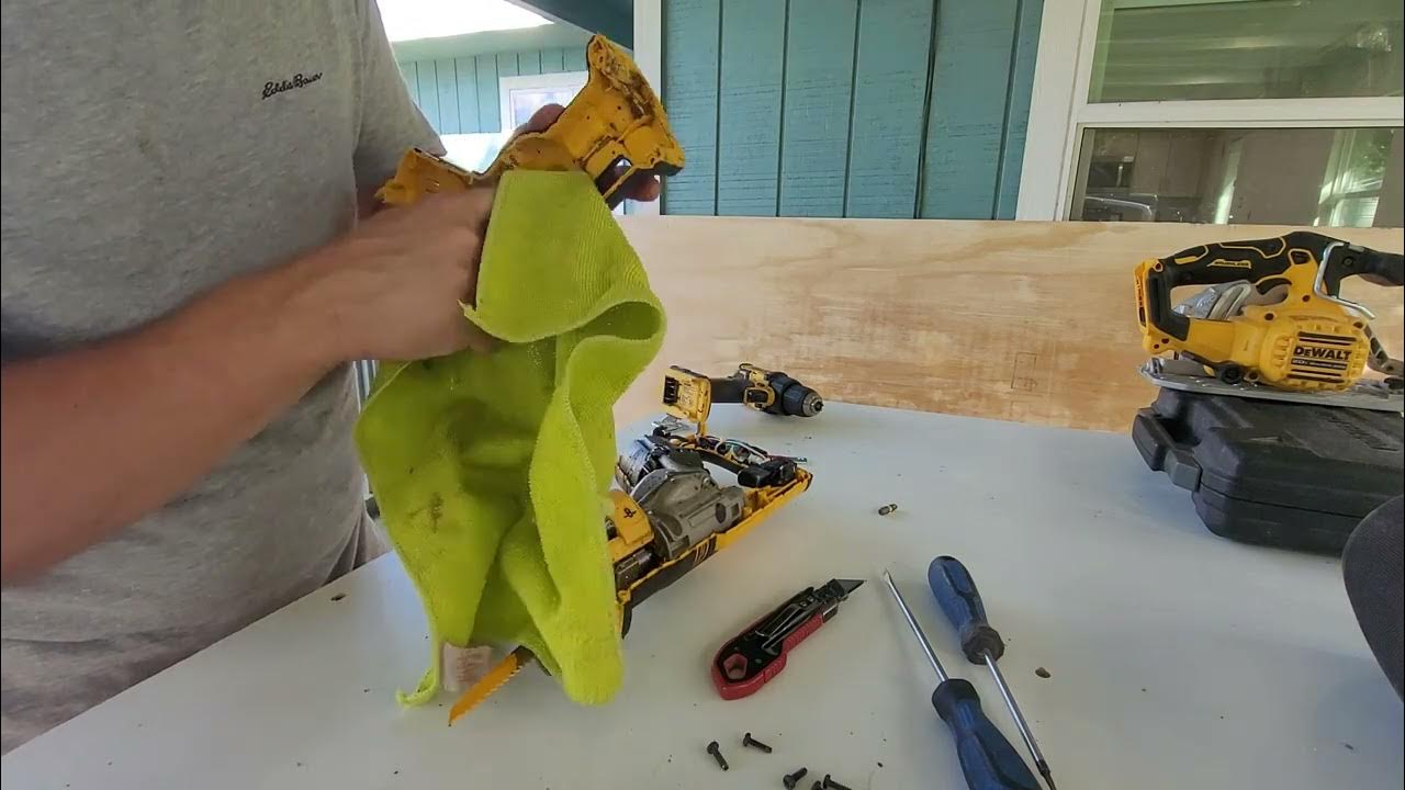 Disassemble Dewalt Sawzall DCS367 YouTube
