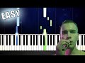 The Pixies - Where Is My Mind (Maxence Cyrin) - EASY Piano Tutorial by PlutaX