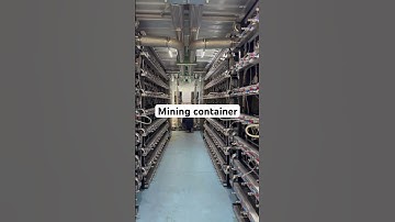 How long does it take for this machine to mine one Bitcoin? #btc  #hydrocooling  #containers  #miner