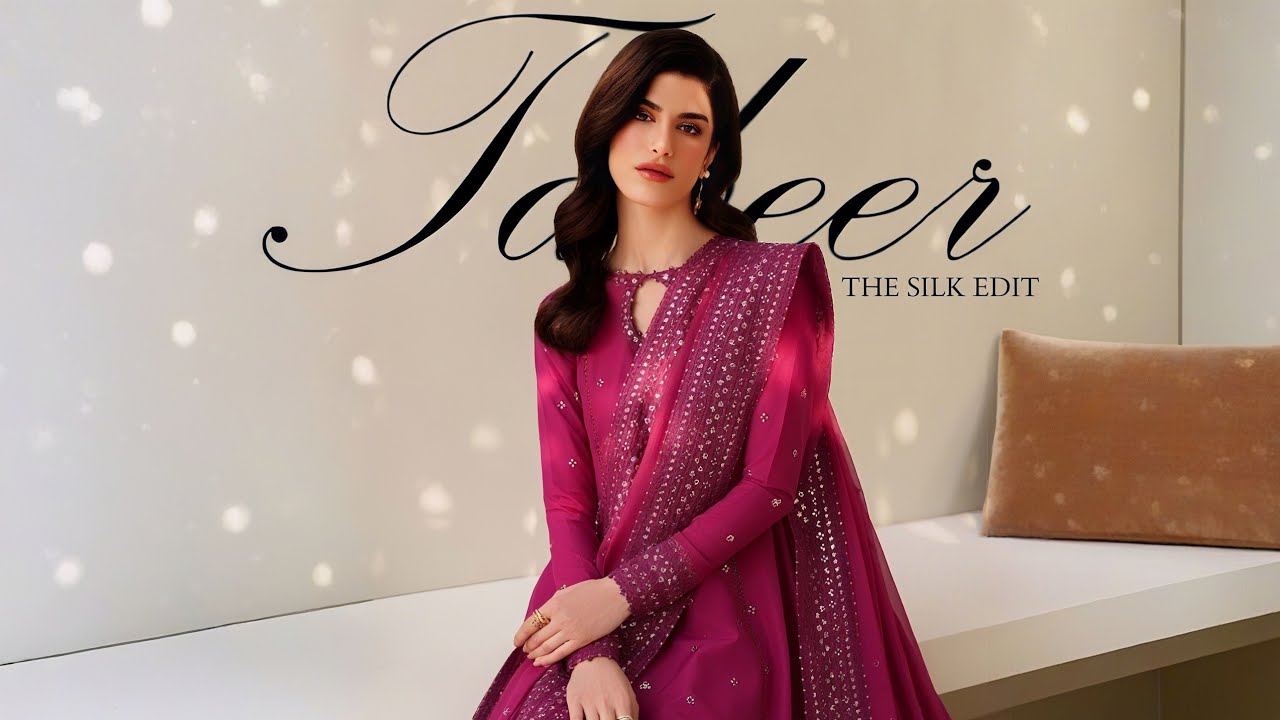 Zarif Tabeer The Silk Edit Unstitched Collection 2026 | Nureh Shades Of Summer Pret Collection 2026