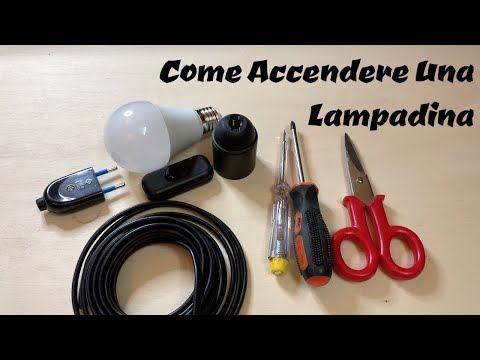 Video: Come Fare Una Lampadina