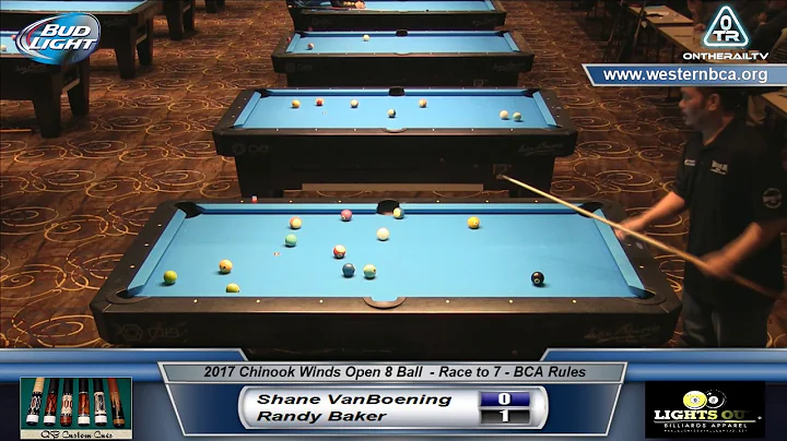 2017 Chinook Winds Open 8-Ball  Shane Van Boening ...